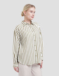 Nevada Stripe Kemeja Oversize Wanita
