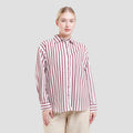 Nevada Stripe Kemeja Oversize Wanita