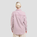 Nevada Stripe Kemeja Oversize Wanita