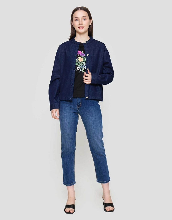 Connexion Fabric Jaket Denim Wanita
