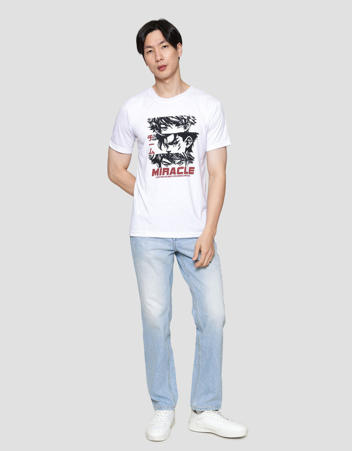 MxM Nevada Print Miracle Kaos Lengan Pendek Pria