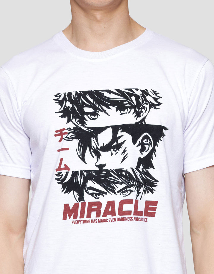 MxM Nevada Print Miracle Kaos Lengan Pendek Pria