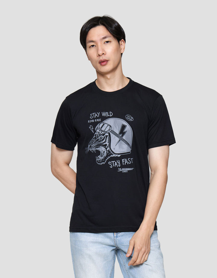 MxM Nevada Print Stay Kaos Lengan Pendek Pria