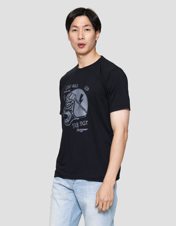 MxM Nevada Print Stay Kaos Lengan Pendek Pria