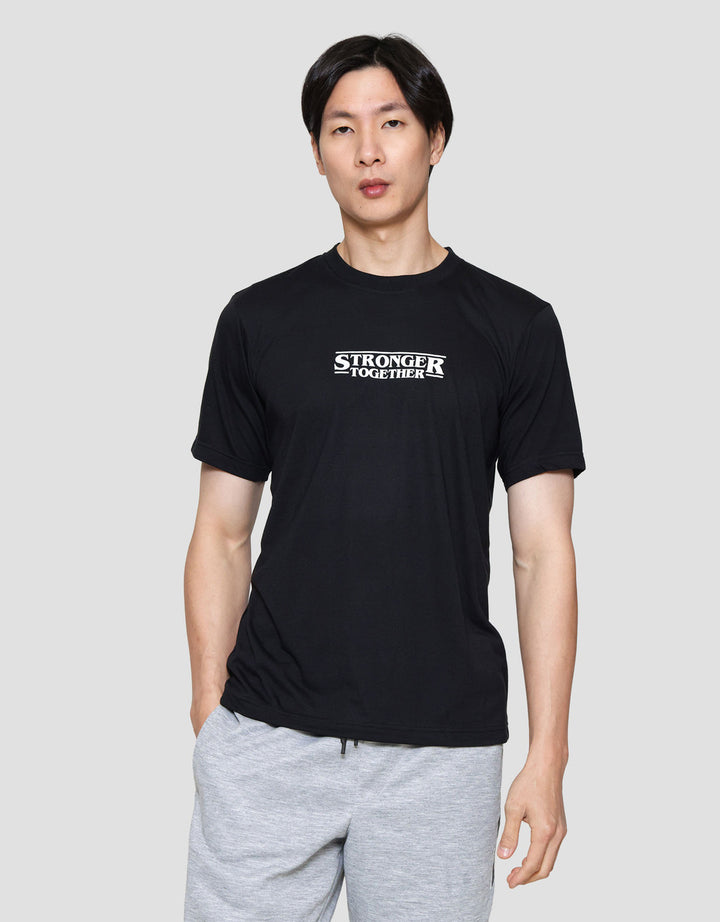 MxM Nevada Print Stronger Kaos Lengan Pendek Pria