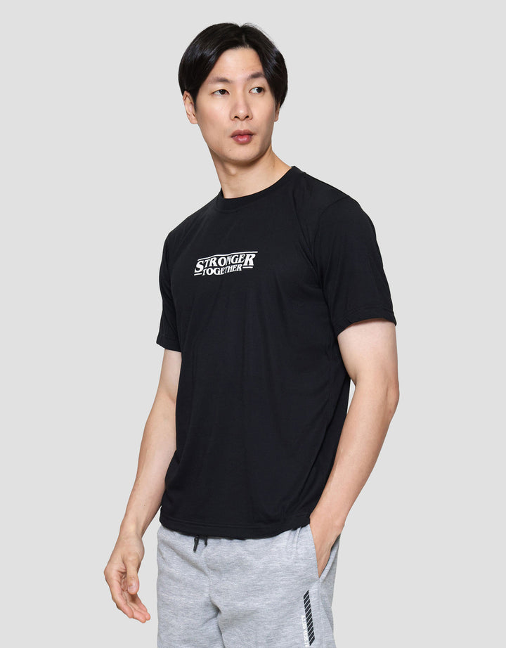 MxM Nevada Print Stronger Kaos Lengan Pendek Pria