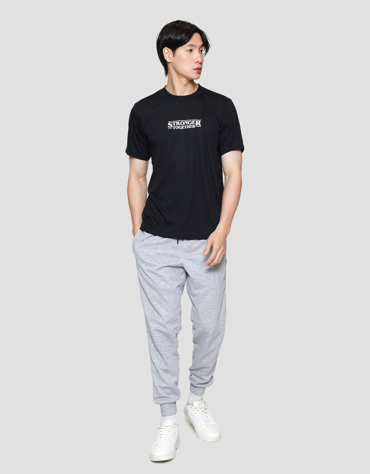 MxM Nevada Print Stronger Kaos Lengan Pendek Pria