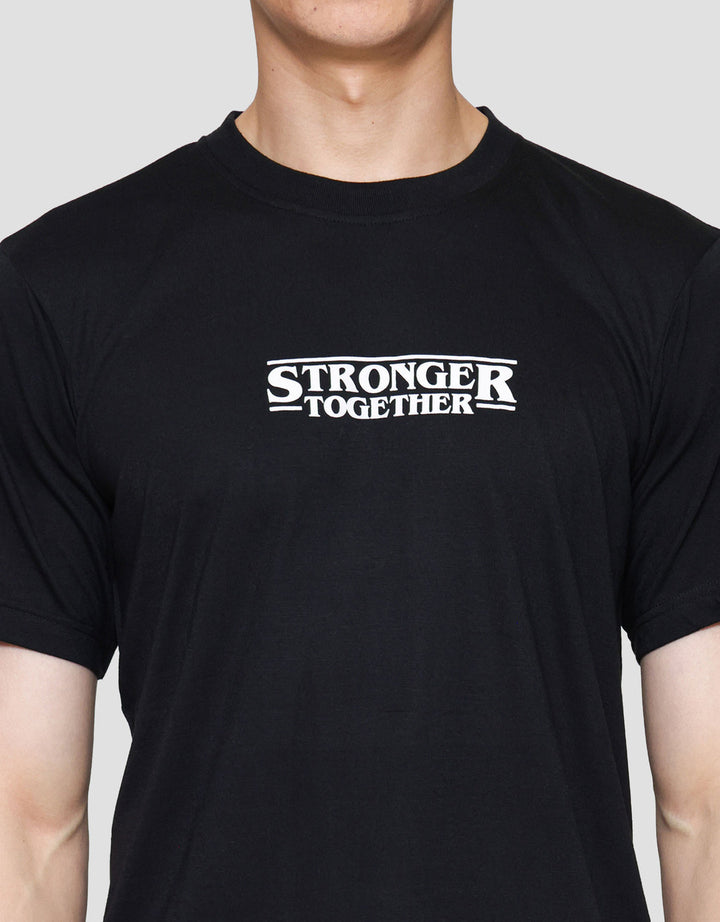 MxM Nevada Print Stronger Kaos Lengan Pendek Pria