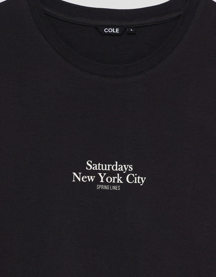 Cole Graphic Hd Saturdays Reg Fit Kaos Pria