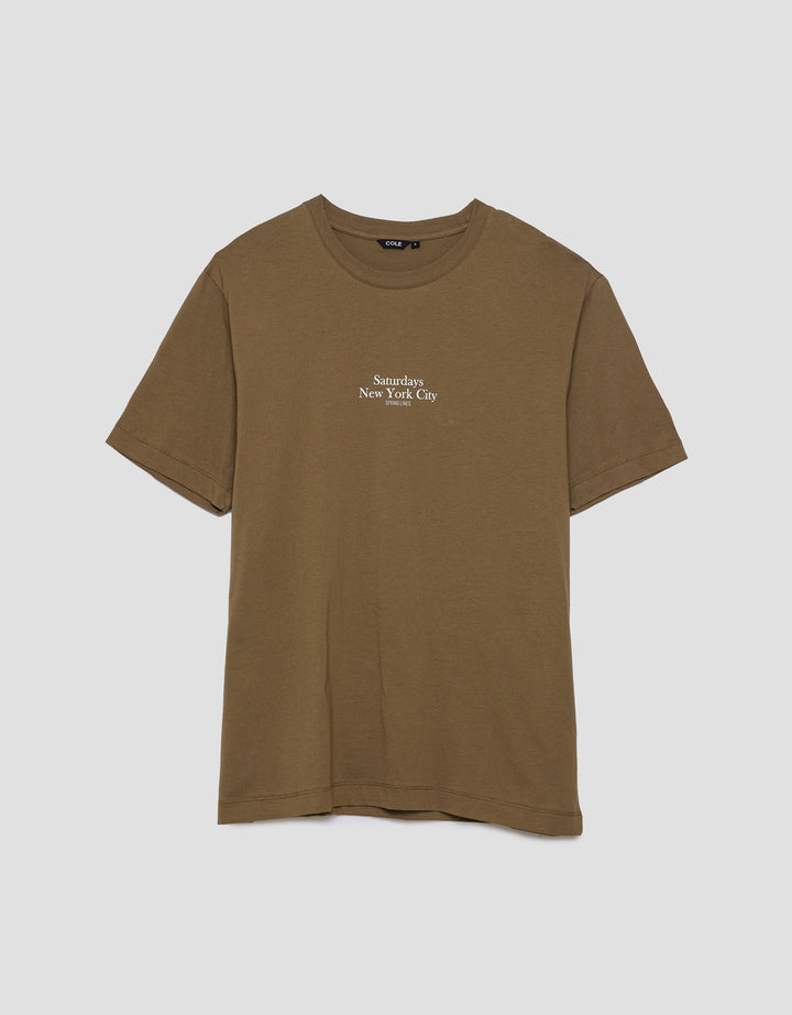 Cole Graphic Hd Saturdays Reg Fit Kaos Pria