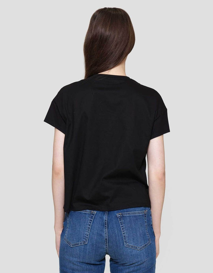 Connexion Print Boquet Flowers Kaos Wanita