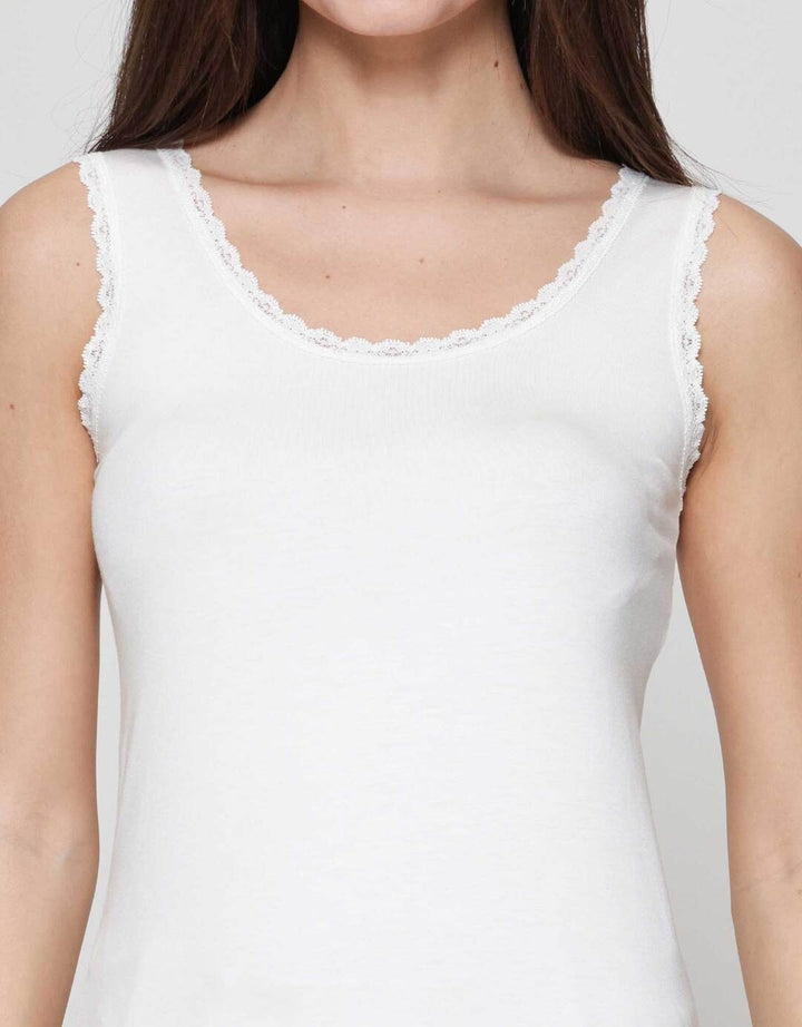 Nevada Lace Rayon Funtastic Singlet Wanita