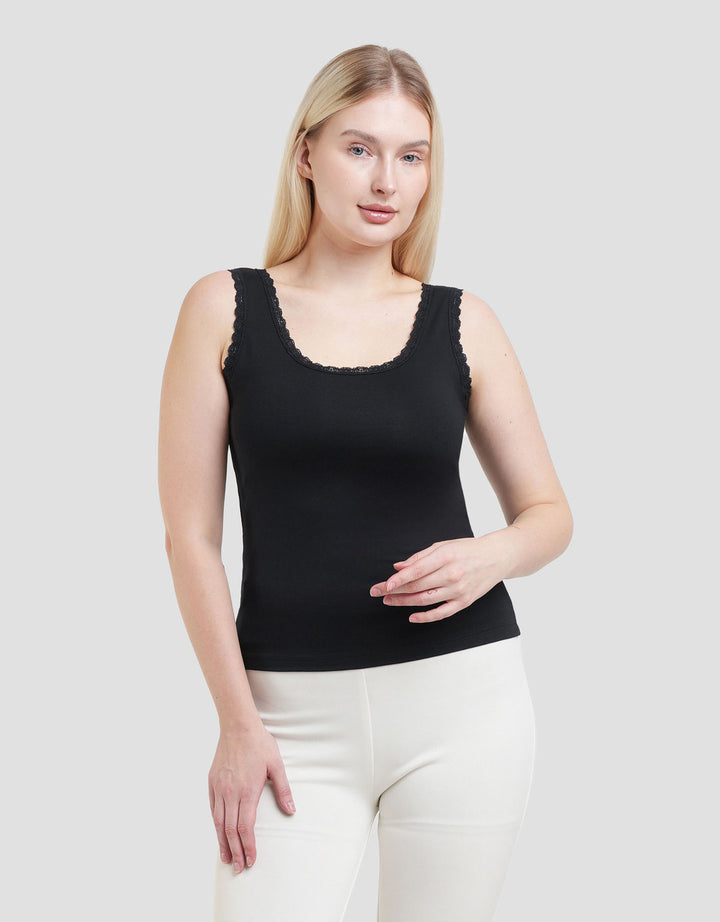 Nevada Lace Rayon Funtastic Singlet Wanita