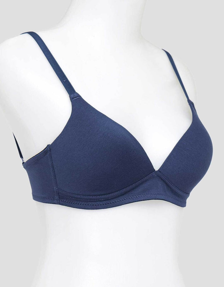 Nevada Non Wire 3/4 Cup Cotton Combed Bra Wanita