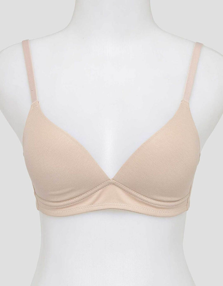 Nevada Non Wire 3/4 Cup Cotton Combed Bra Wanita