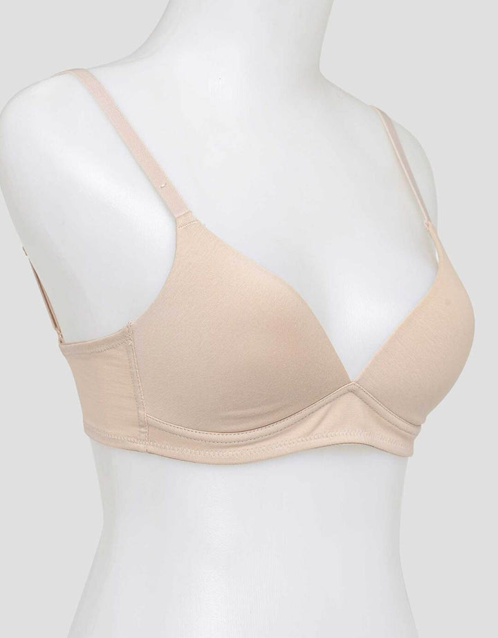 Nevada Non Wire 3/4 Cup Cotton Combed Bra Wanita
