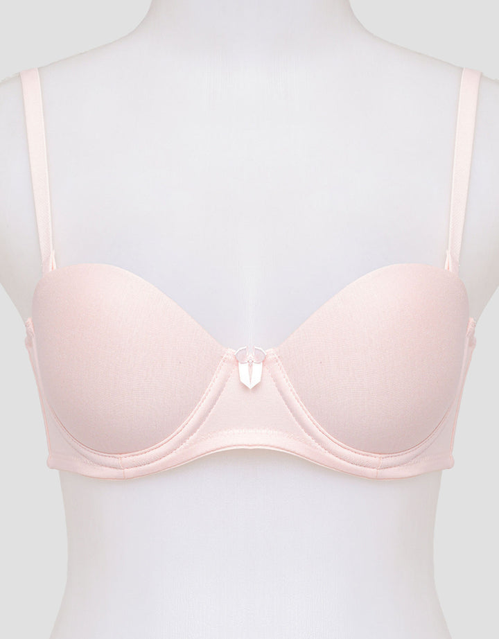 Nevada Push Up Regular Wire Half Cup Bra Wanita