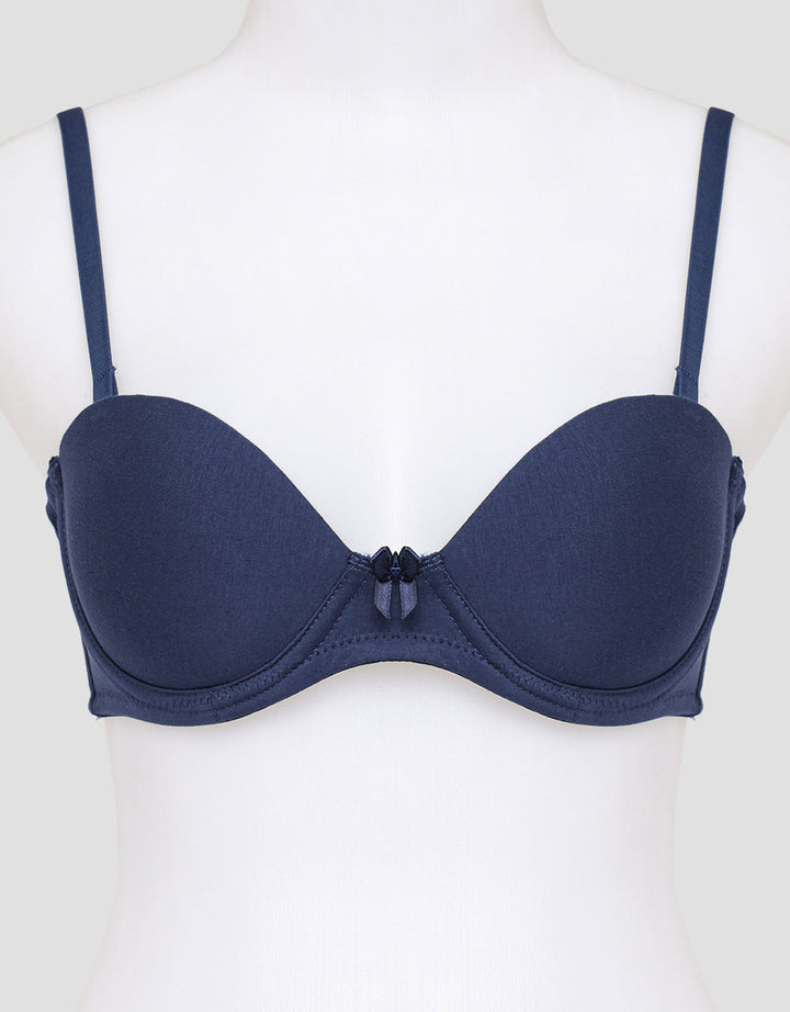 Nevada Push Up Regular Wire Half Cup Bra Wanita