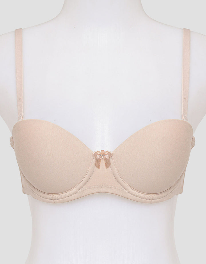 Nevada Push Up Regular Wire Half Cup Bra Wanita