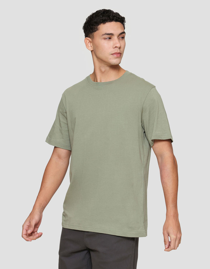 Nevada Ki Basic Tee Cotton Combed 24S Kaos Pria