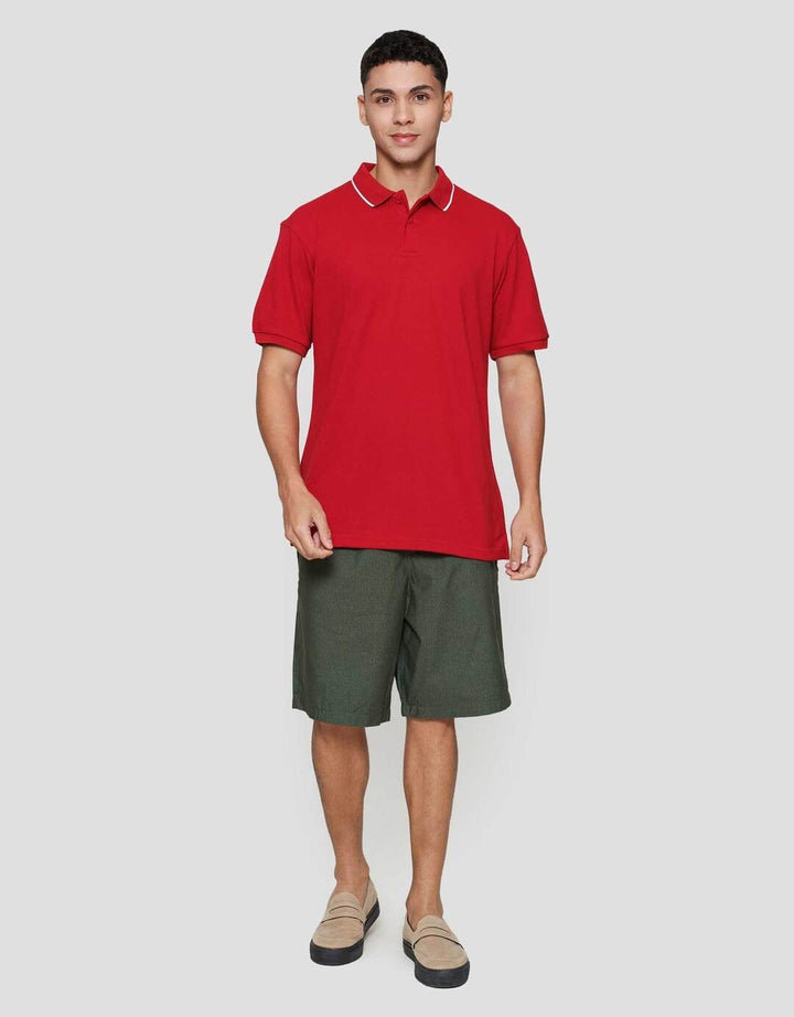 Nevada Ki Regular Pique Kaos Polo Pria