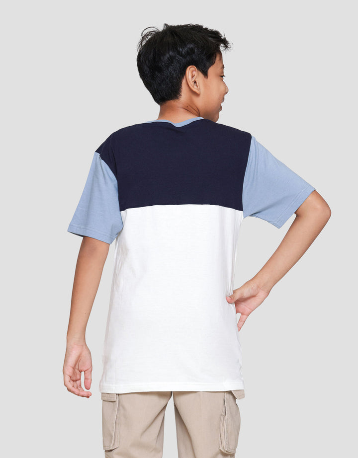 Nevada Cut N Sewn Contrast Front Pocket Kaos Anak Laki-laki