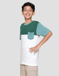 Nevada Cut N Sewn Contrast Front Pocket Kaos Anak Laki-laki