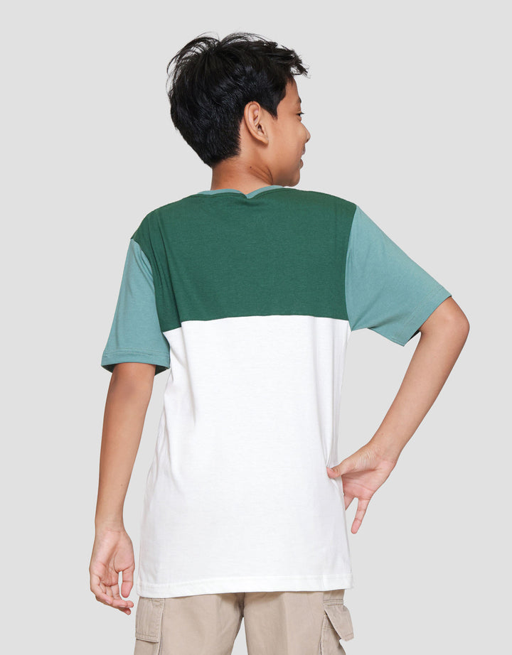 Nevada Cut N Sewn Contrast Front Pocket Kaos Anak Laki-laki