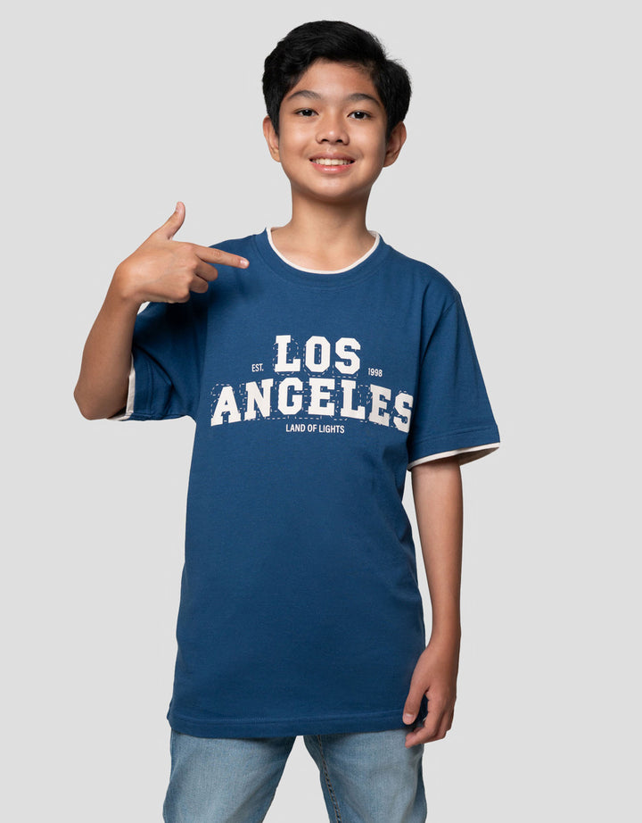 Nevada Print Los Angeles Kaos Anak Laki-laki