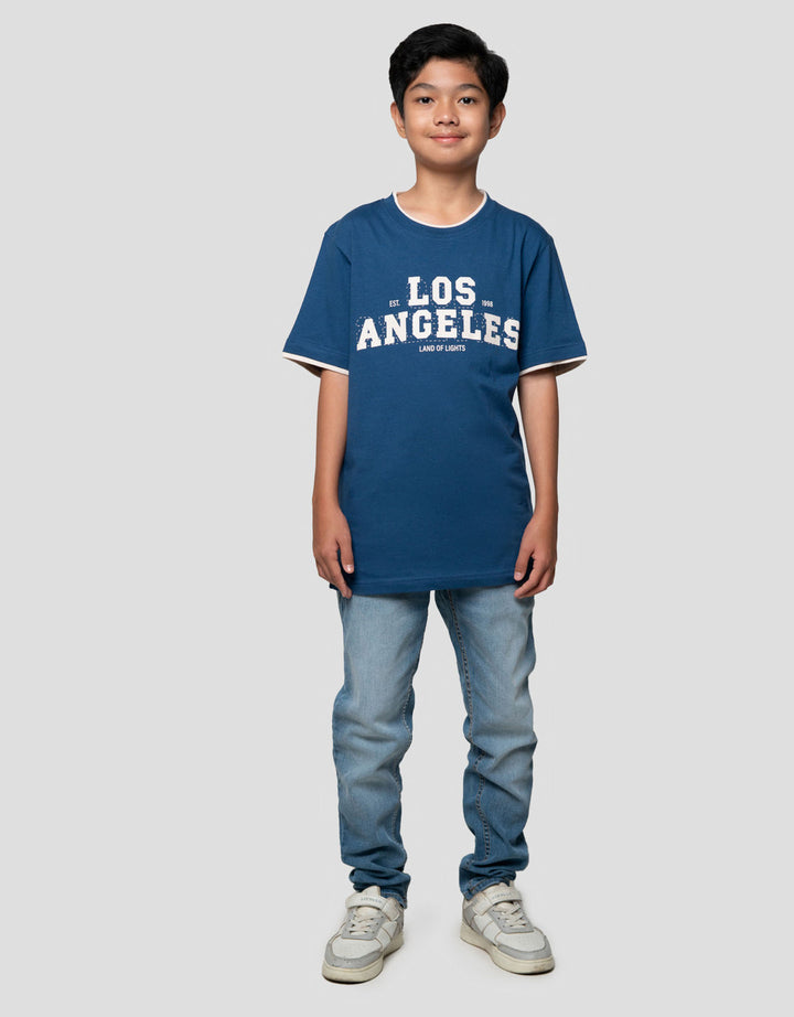 Nevada Print Los Angeles Kaos Anak Laki-laki