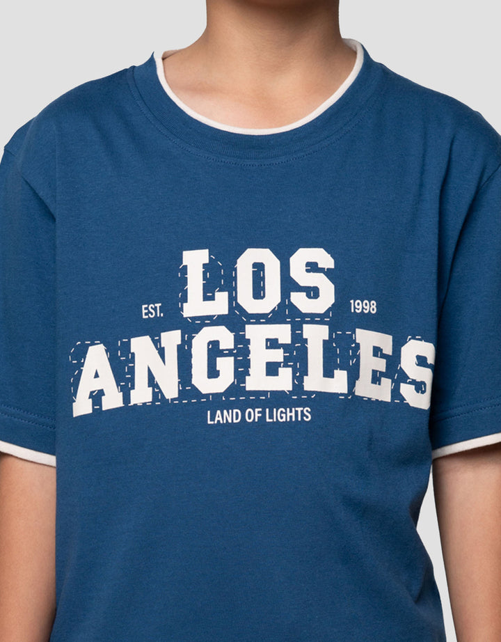 Nevada Print Los Angeles Kaos Anak Laki-laki
