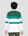 Nevada Yarndyed Color Block Stripe With Print Kaos Polo Anak Laki-laki