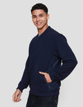 Cole Knit Ottoman Comb Jaket Pria