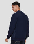COLE KNIT OTTOMAN COMB JAKET PRIA