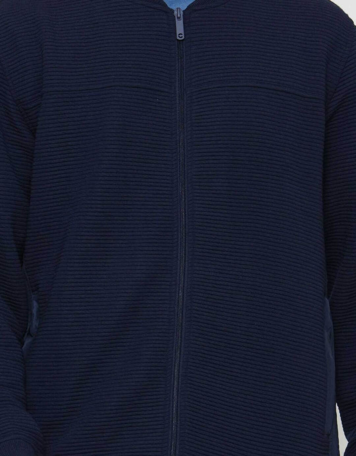 COLE KNIT OTTOMAN COMB JAKET PRIA