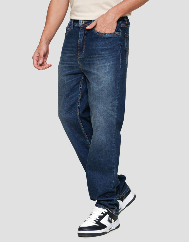 Nevada Regular Fit Basic Celana Denim Pria