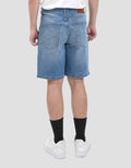 Nevada Basic Foldover Slim Fit Celana Denim Pria