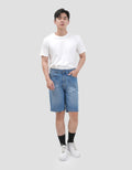 Nevada Basic Foldover Slim Fit Celana Denim Pria