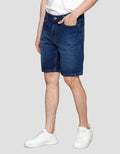Nevada Basic Foldover Slim Fit Celana Denim Pria