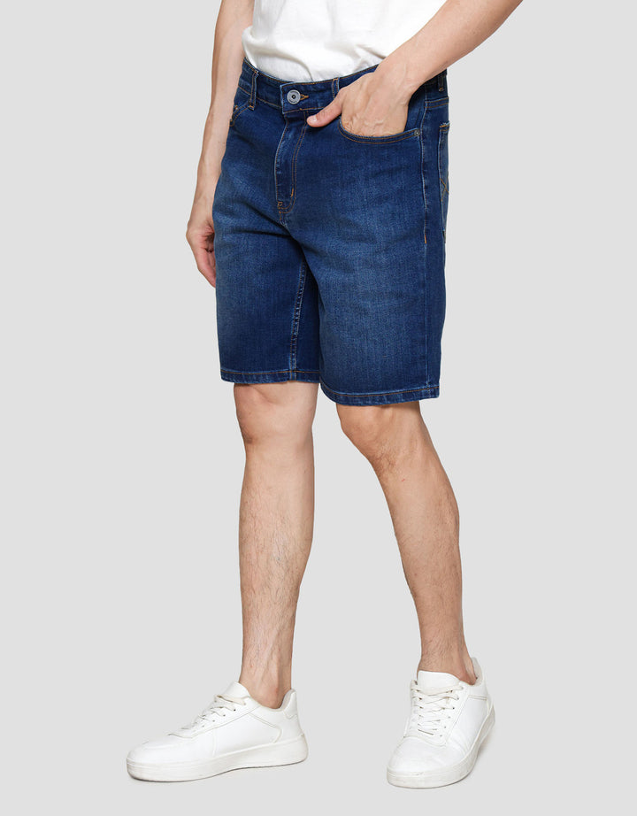 Nevada Basic Foldover Slim Fit Celana Denim Pria