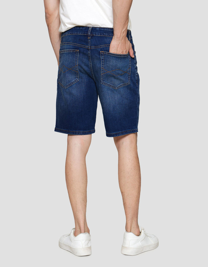 Nevada Basic Foldover Slim Fit Celana Denim Pria