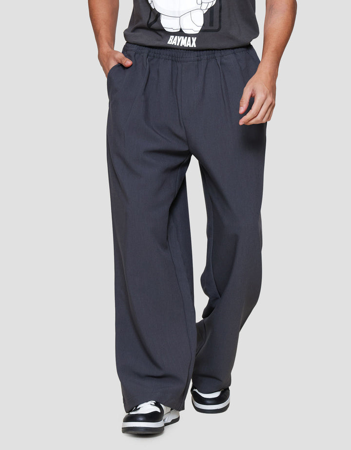 Nevada Elastic Waist Celana Chinos Pria