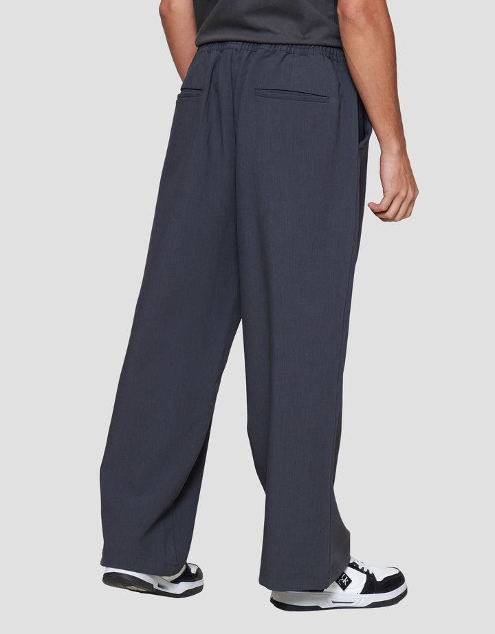 Nevada Elastic Waist Celana Chinos Pria