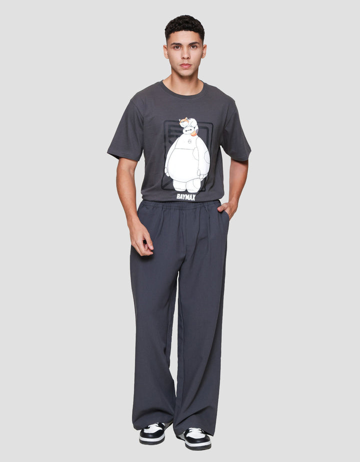 Nevada Elastic Waist Celana Chinos Pria