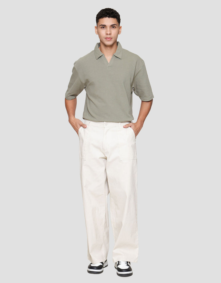 Nevada Patch Pocket Regular Fit Celana Chinos Pria