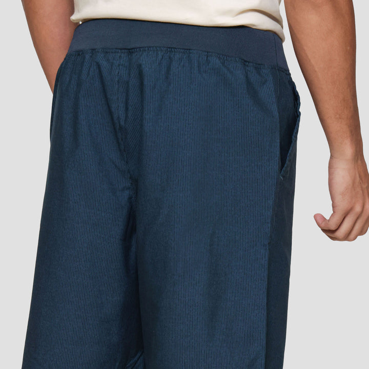 Nevada Rib Bottom Print Dashed Line Celana Pendek Pria