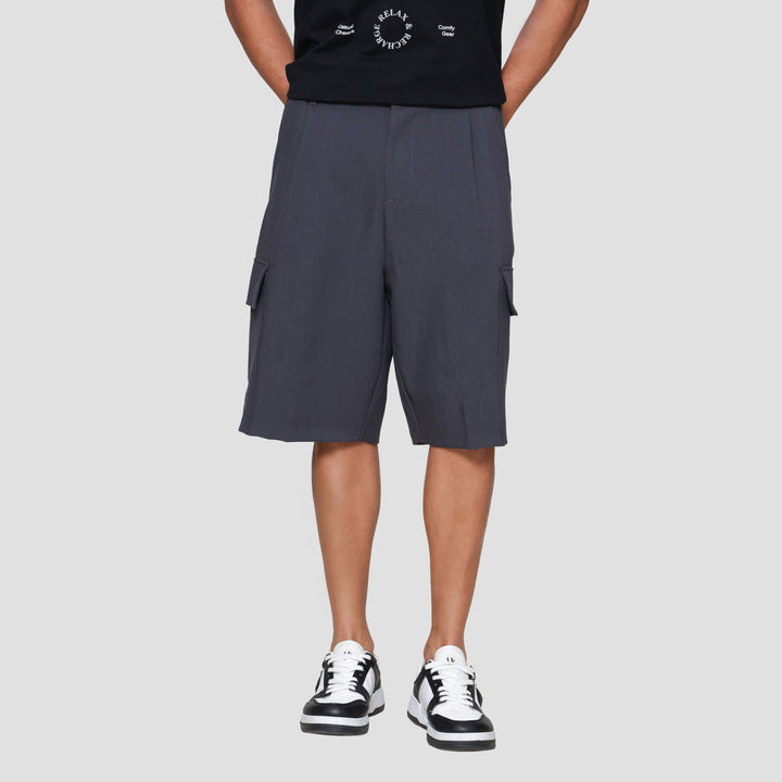 Nevada Woven Baggy Fit Celana Cargo Pria