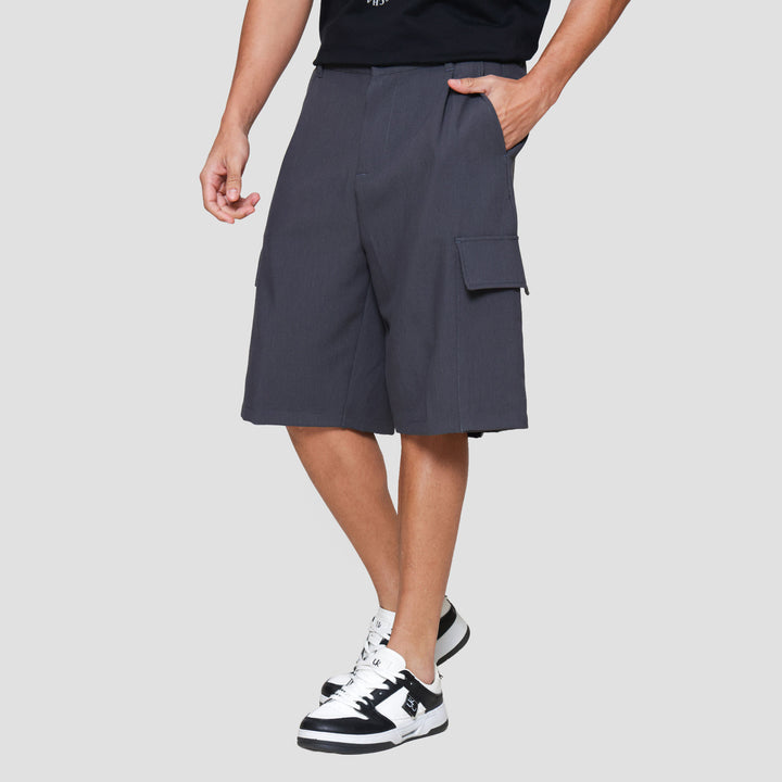 Nevada Woven Baggy Fit Celana Cargo Pria