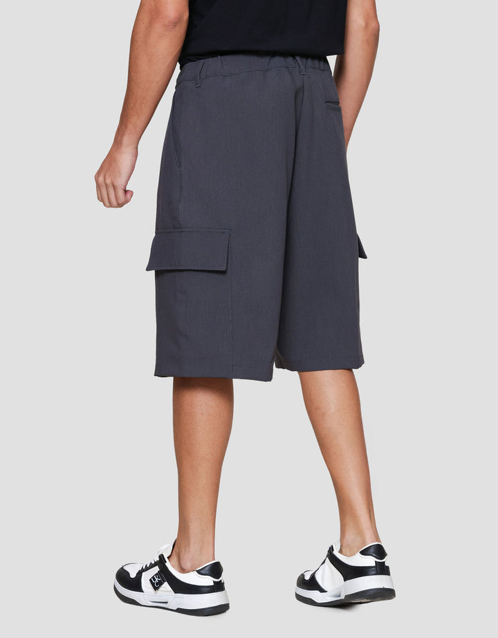 Nevada Woven Baggy Fit Celana Cargo Pria