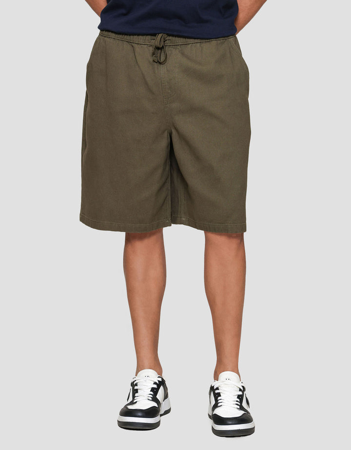 Nevada Woven Basic Big Twill Celana Pendek Pria